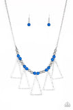 Terra Nouveau - Blue Necklace Paparazzi Accessories