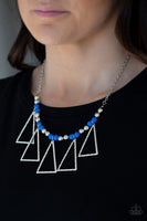 Terra Nouveau - Blue Necklace Paparazzi Accessories
