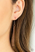 Straight From The Heart - Copper Necklace Paparazzi Accessories