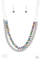 Color Of The Day - Multi Necklace Paparazzi Accessories Oil Spill N6