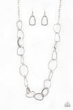 Metro Nouveau - Silver Necklace Paparrazi Accessories