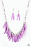 Full Of Flavor - Purple Lavender Necklace Paparrazi Accessories