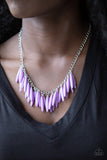 Full Of Flavor - Purple Lavender Necklace Paparrazi Accessories