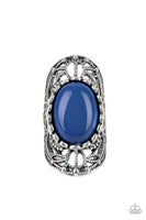 Drama Dream - Blue Ring Paparrazi Accessories