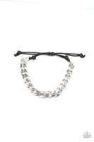 Renegade - Silver Uban Mens Bracelet Paparrazi Accessories