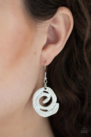 Statement Swirl - Silver Necklace Paparrazi Accessories