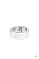 In a Scrape Silver Mens Ring Urban Paparazzi Accessories