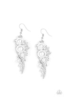 High-End Elegance - White Pearl Earrings Paparazzi Accessories
