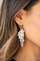 High-End Elegance - White Pearl Earrings Paparazzi Accessories