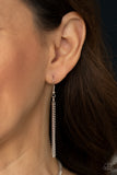 As MOON As I Can - White Long Necklace Paparrazi Accessories