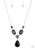 Heirloom Hideaway - Black Necklace Paparazzi Accessories