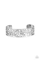 Read The VINE Print - Silver Cuff Bracelet Paparazzi Accessories