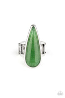 Spiritual Awakening - Green Ring Paparrazi Accessories