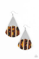 Social Animal - Yellow Earrings Paparazzi Accessories