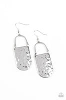 Resort Relic - Silver Earrings Paparazzi Accessories