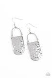 Resort Relic - Silver Earrings Paparazzi Accessories