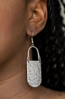 Resort Relic - Silver Earrings Paparazzi Accessories