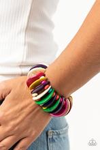 Paparazzi Accessories Wood Bracelet Tropical Tiki Bar Multi