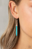 Stone Age A-Lister - Blue Necklace Paparazzi Accessories