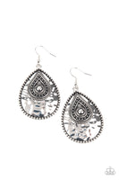 Rural Muse - Silver Earrings Paparazzi Accessories