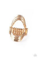 Keep An Open Mind - Gold Ring Paparazzi Accessories