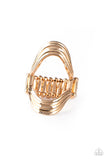 Keep An Open Mind - Gold Ring Paparazzi Accessories