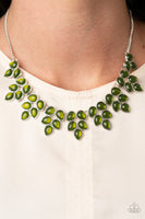Hidden Eden - Green Necklace Paparazzi Accessories