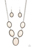 River Valley Radiance - White Paparazzi Accessories Necklace