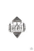 Making Me Edgy - Silver Ring Paparazzi Accessories