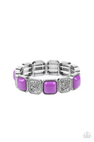 Trendy Tease - Purple Bracelet Paparrazi Accessories