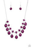 Lady of the POWERHOUSE - Purple Necklace Paparazzi Accessories