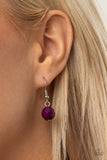 Lady of the POWERHOUSE - Purple Necklace Paparazzi Accessories