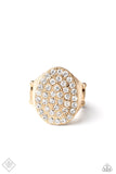 Test Your LUXE - Gold Bling Ring Paparrazi Accessories
