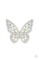 Flauntable Flutter - Multi Butterfly Ring Paparazzi