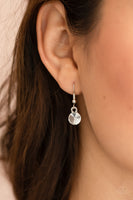 Gorgeously Glacial - White Bling Necklace Paparazzi Accessories