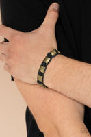 Rural Crew - Black Brass Bracelet Paparrazi Accessories urban