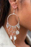 All CHIME High - Silver earrings Paparrazi Accessories FF 2/2021