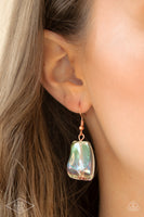 Iridescently Ice Queen - Copper LOP Necklace Paparazzi Accessories