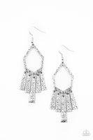 Museum Find - Silver Earrings Paparrazi Accessories
