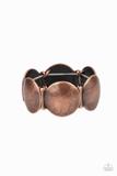 Going, Going, GONG! Copper bracelet Paparazzi Accessories