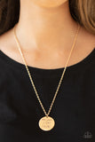 Light It Up - Gold Necklace Paparazzi Accessories