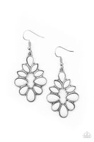 Burst Into TEARDROPS - White Earrings Paparrazi Accessories