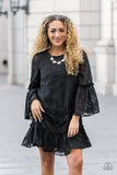 HEIRESS of Them All - White Bling Pearl Necklace Paparrazi Accessories