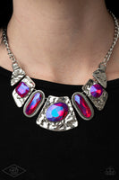 Futuristic Fashionista Pink LOTP Necklace Paparazzi Accessories