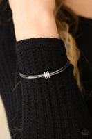 Roll Out The Rhinestones - Black Bracelet Paparazzi Accessories