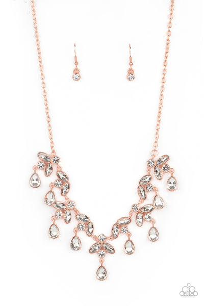 Vintage Royale Copper Bling Necklace Paparazzi Accessories