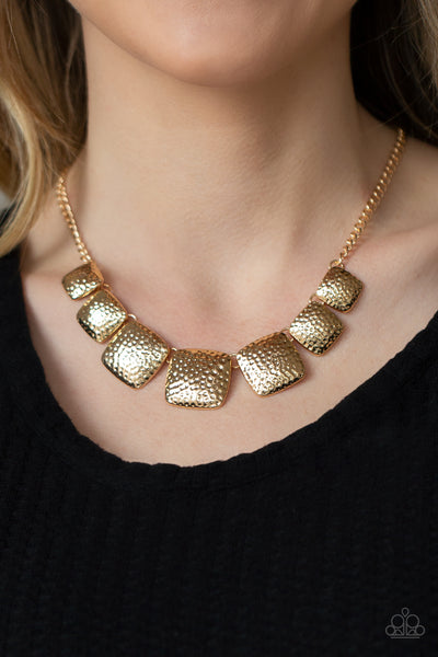Keeping It RELIC - Gold Necklace Paparazzi Accessories