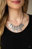 Gallery Goddess - Silver Necklace Paparrazi Accessories