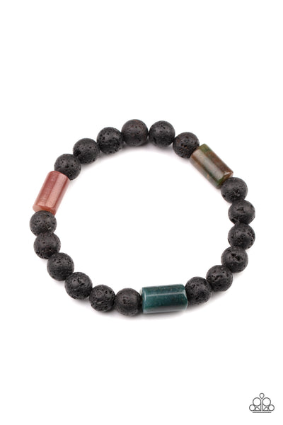 Earthy Energy - Green Urban Bracelet Paparazzi Accessories