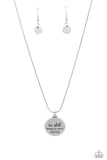 Be Still and Know Silver Necklace Paparazzi Accessories